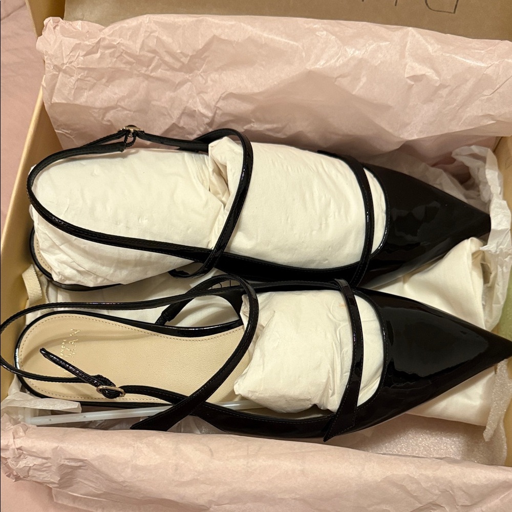 Alexandre Birman Black Patent Leather Heels